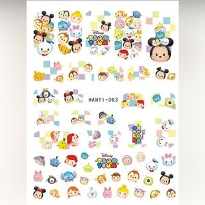 $1 NAIL STICKER SHEET. NEW. $1 WITH ANY $10 ORDER OR MORE